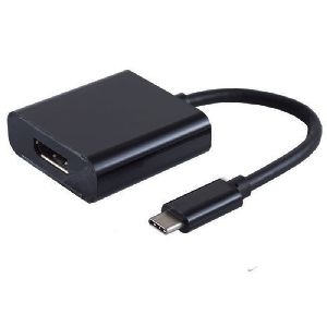 USB-C Adapter, DP Buchse, 4K60Hz, schwarz 14-05002