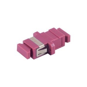 LWL-Verbinder, SC-SC, Simplex, violett 07-60053
