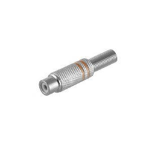 Cinchkupplung Metall 6mm, gelb 52001-Y