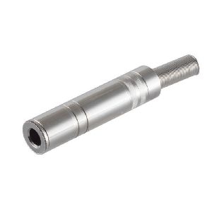 Klinkenkupplung Stereo 6,3mm, Metall 50400
