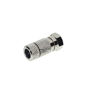 F-Stecker 6,7, 2x Dichtungsring,mit großer Mutter 85009-2R