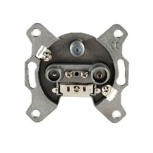 Antennendose, BK+SAT, Durchgang DC, 10dB, 3-fach 15-95002