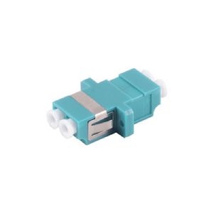 LWL-Verbinder, LC-LC, Duplex, aqua 07-60012