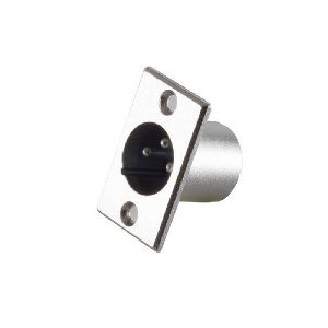 Cannon/XLR-Stecker, Flanscheinbau 55001