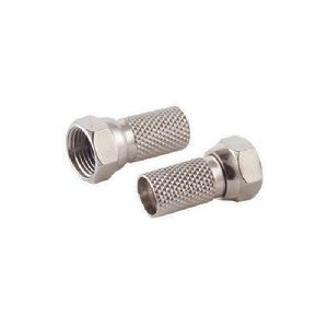 F-Stecker 7,2, mit großer Mutter 5er SET 85010-A-SET5