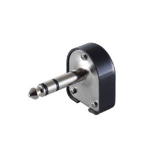 Klinkenstecker Stereo 6,3mm, Winkelausführung 50100W