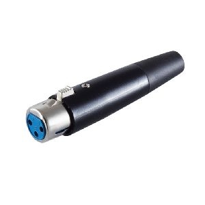Cannon/XLR-Kupplung, Gehäuse schwarz 55025