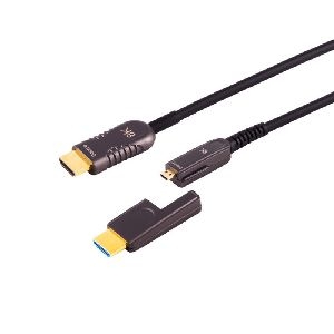 Optisches HDMI Verlegekabel-Set, 10K, 5m 30-52055