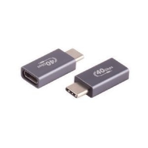 USB-C® Adapter, USB-C® Buchse, 4.0, Metall, Pro 13-60004