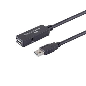 Aktive USB Verlängerung, USB 2.0, 480Mbps, 10m 13-29075