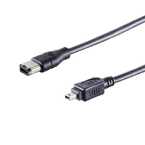 FireWire-Kabel IEEE 1394 4-pol St/6-pol St 3m 77213