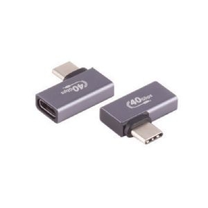 USB-C® Adapter, 4.0, 90° Winkel links/rechts, Pro 13-60001