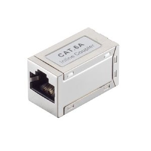 RJ45 Verbinder, CAT 6a, STP, slim, silber 08-01045