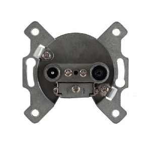 Antennendose, BK+SAT, Stich 2-Fach 1 dB 83904-1L