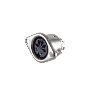Einbaubuchse, 5-pol., Metall 53110