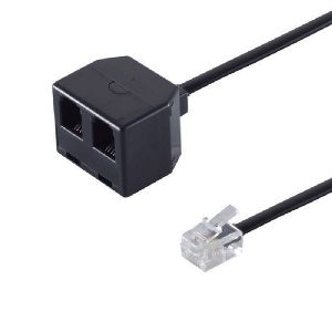 Western-St. 8/8/ 2 Western-Buchse 8/8 100 Ohm 0,1m 71233-8