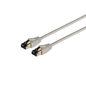 Patchkabel CAT 8.1 F/FTP LSZH grau 0,25m 08-41000