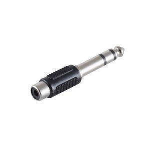 Klinkenstecker Stereo 6,3mm / Cinchbuchse 57074