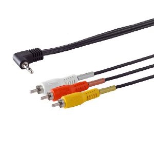 Winkelklinkenstecker - 3x RCA Stecker 98200