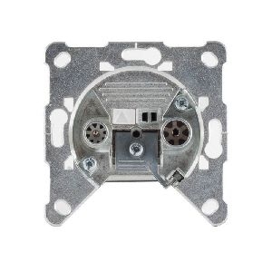 Antennensteckdose, Klemmtechnik, TV/RADIO, 1dB 15-92006