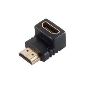 Adapter HDMI-St./HDMI-Buchse Abgang unten verg. 77407