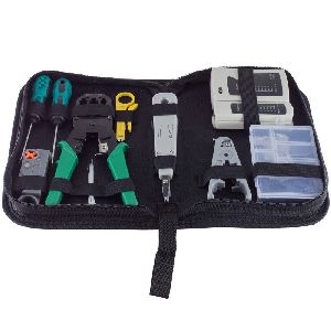 Werkzeugset, Netzwerk, 10-teilig, mit Tasche 18-25002