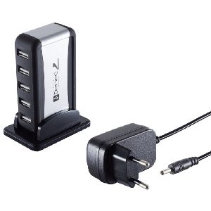 USB 2.0 Hub 7-fach mit Netzteil 75611-1
